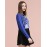 Women's Going out Street chic Spring / Fall T-shirtPrint Round Neck Long Sleeve White / Yellow Cotton