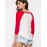 Women's Casual/Daily Street chic Summer / Fall T-shirt,Print Round Neck ? Sleeve Red / Black Cotton Thin