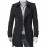 Men's Long Parka Coat,Cotton Solid Long Sleeve