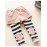 Girl's Casual/Daily Striped PantsCotton Winter Black / Pink  
