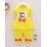 Girl's Cotton Spring/Autumn Casual Bowknot Cartoon Patchwork Long Sleeve T Shirt And Pants Two-piece Set  
