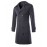 Men's Casual/Plus Sizes Pure Long Sleeve Long Coat (Tweed)