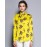 Women's Work Vintage Spring ShirtAnimal Print Shirt Collar Long Sleeve Red /