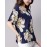 Women's Going out / Casual/Daily Street chic Spring / Summer T-shirt,Print Round Neck Short Sleeve