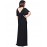 Women's Plus Size Casual/Daily Sexy Swing Dress,Solid Deep V Maxi ? Length SleevePolyester Nylon Summer