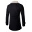 Men's Solid Casual / Work CoatCotton / Polyester Long Sleeve-Black / Gray hot sale brand fashion