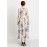 Women's Butterfly Print Beige Dress, Vintage/Print/Maxi U Neck Sleeveless Swing