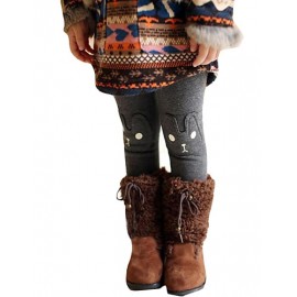 Girl's Casual/Daily Solid Pants / LeggingsCotton / Spandex Winter Red / Gray
