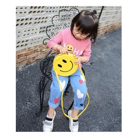 Girl's Casual/Daily Print Pants / JeansCotton Spring / Fall Blue
