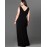 Women's Sexy / Simple Solid Sheath Dress,Round Neck Maxi Polyester