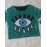 Women's Going out / Club Punk & Gothic Spring / Summer T-shirt,Polka Dot / Print Round Neck Short Sleeve