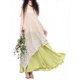 Vintage/Sexy/Casual/Cute/Work/Maxi Micro-elastic S..