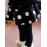Girl's Casual/Daily Polka Dot Dress / LeggingsCotton / Spandex Winter Black  