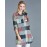 Women's Plus Size / Casual/Daily Street chic Spring / Fall Shirt,Print Shirt Collar Long SleeveCotton Medium