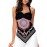 Women's Going out / Casual/Daily Simple Summer / Fall BlousePrint Halter Sleeveless Blue / White / Black