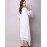 Women's Casual / Day Solid Loose / Swing Dress ,False Two Literature and ArtV Neck Maxi Cotton / Linen