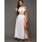 Women's Casual/Daily Sexy / Street chic Sheath See-through Dress,Patchwork Lace Mesh Strap Maxi Sleeveless